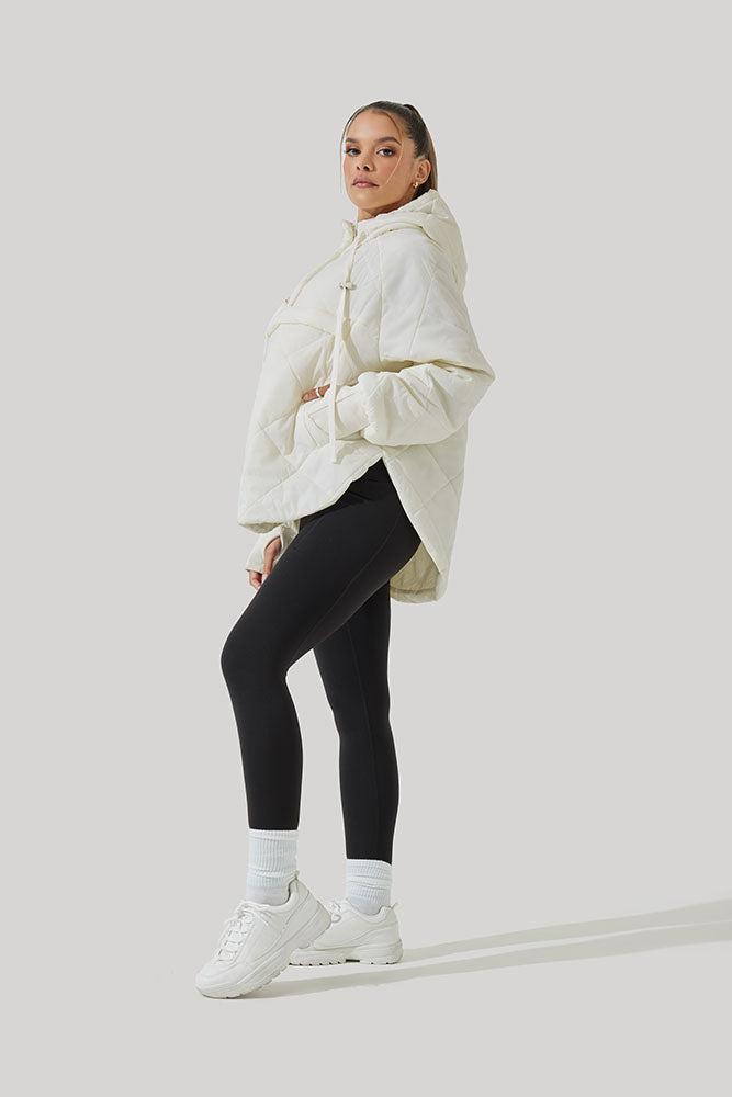 Pillow Packable Puffer Jacket - Coconut Cream Product Image