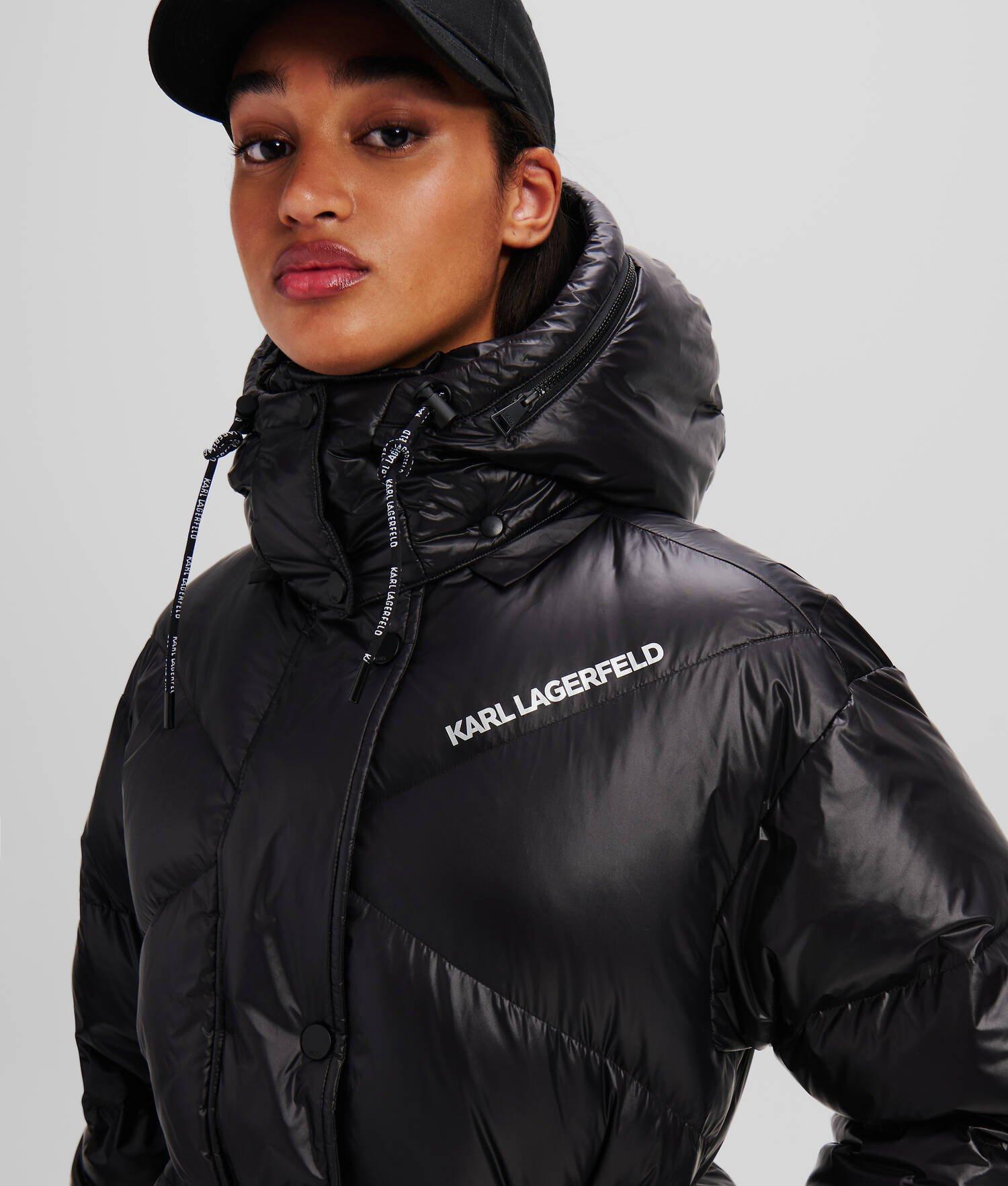 HIGH-SHINE PUFFER JACKET Product Image