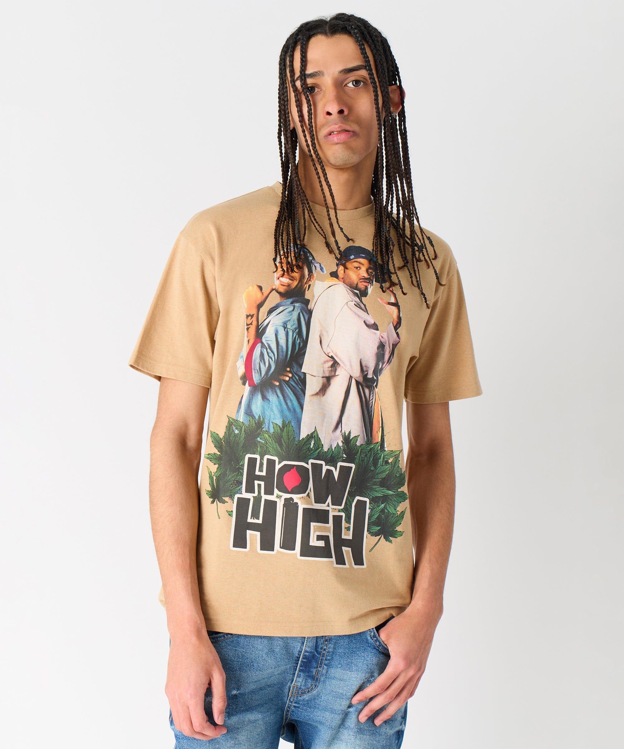 How High Short Sleeve Tee - Khaki Product Image