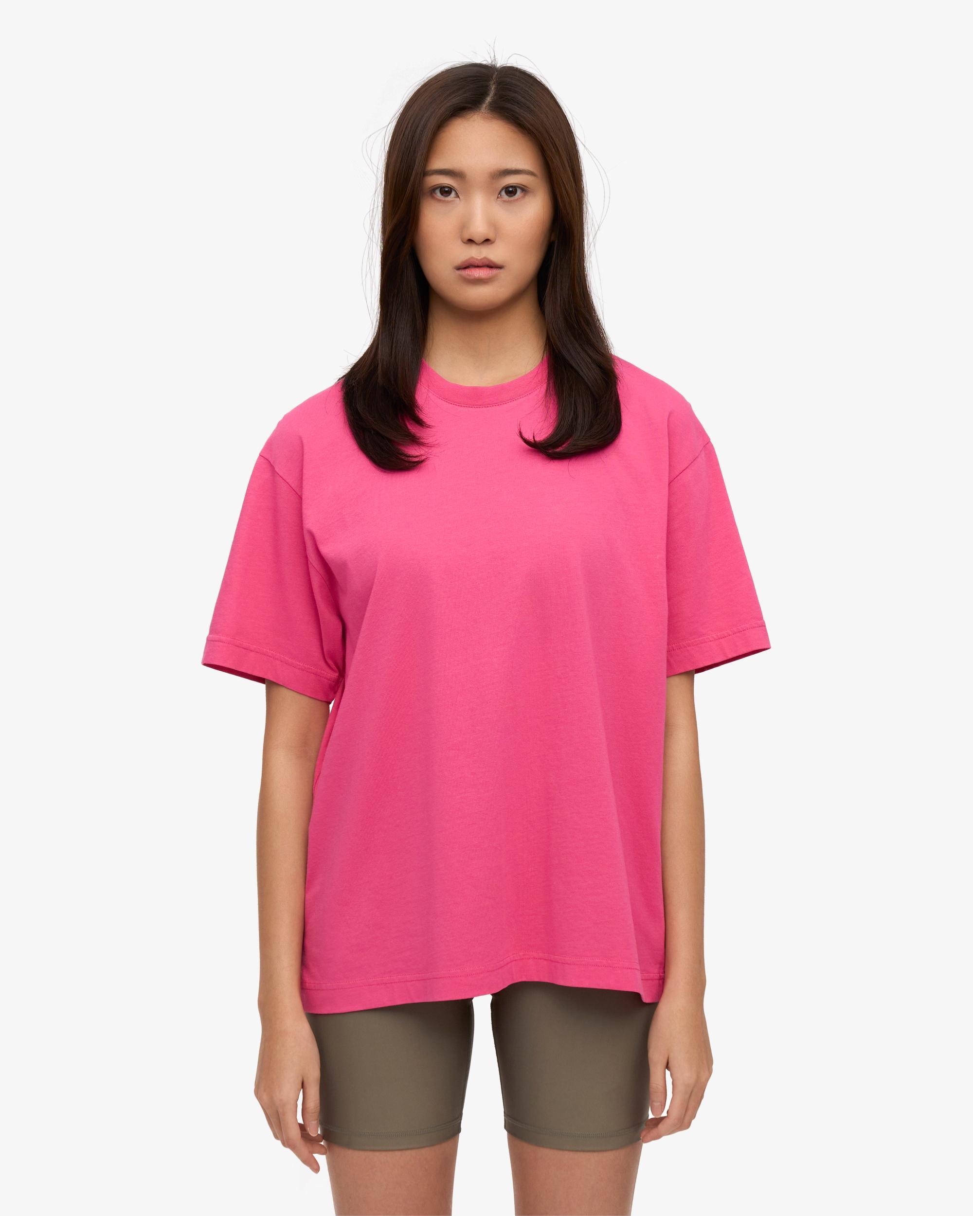 Oversized Organic T-Shirt - Soft Lavender Product Image