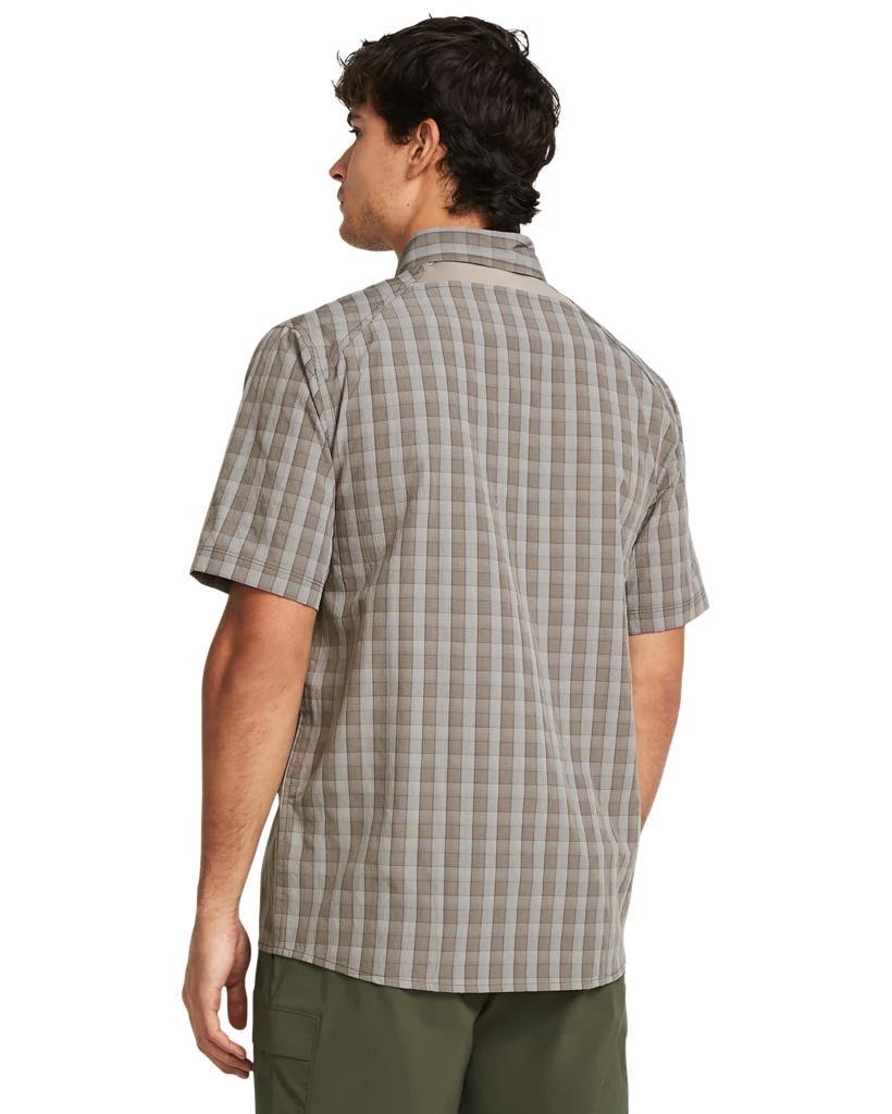 Men's UA Drift Tide 2.0 Plaid Short Sleeve Product Image