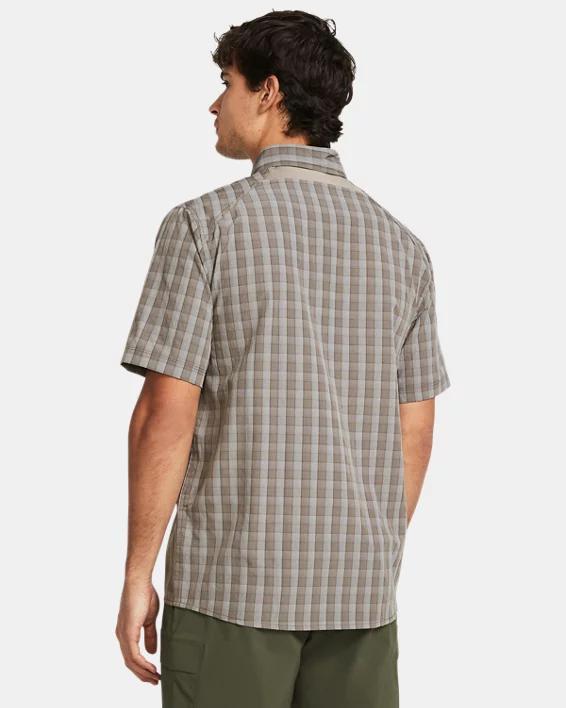 Men's UA Drift Tide 2.0 Plaid Short Sleeve Product Image