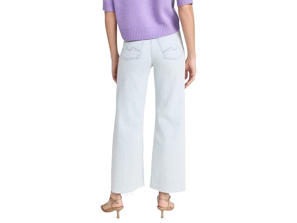 Wide-Leg Cropped Comfort Stretch Jeans Product Image