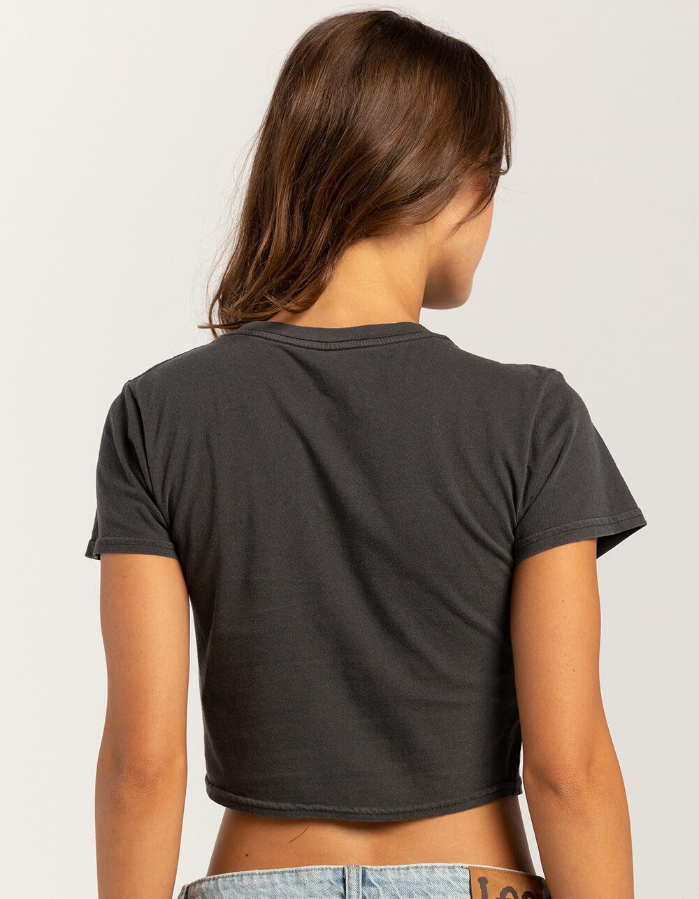 O'NEILL Spare Parts Womens Baby Tee - WASHED BLACK Product Image