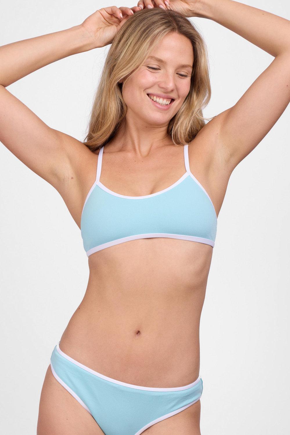Jocelyn Bikini Top - Sour Grape Contrast Female Product Image