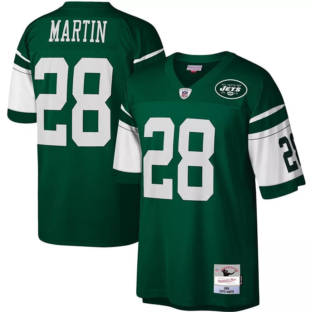 Mens Mitchell & Ness Curtis Martin New York Jets Legacy Replica Jersey Product Image