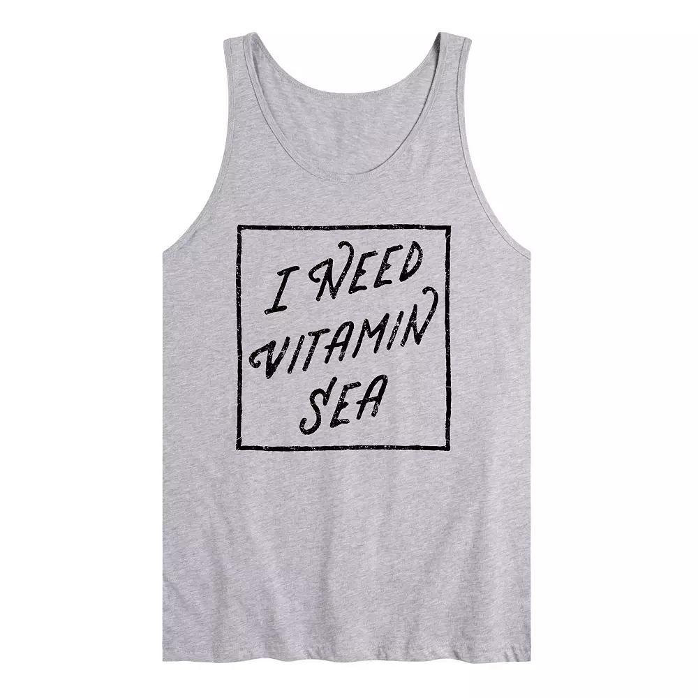 Men's I Need Vitamin Sea Tank Top,  Product Image