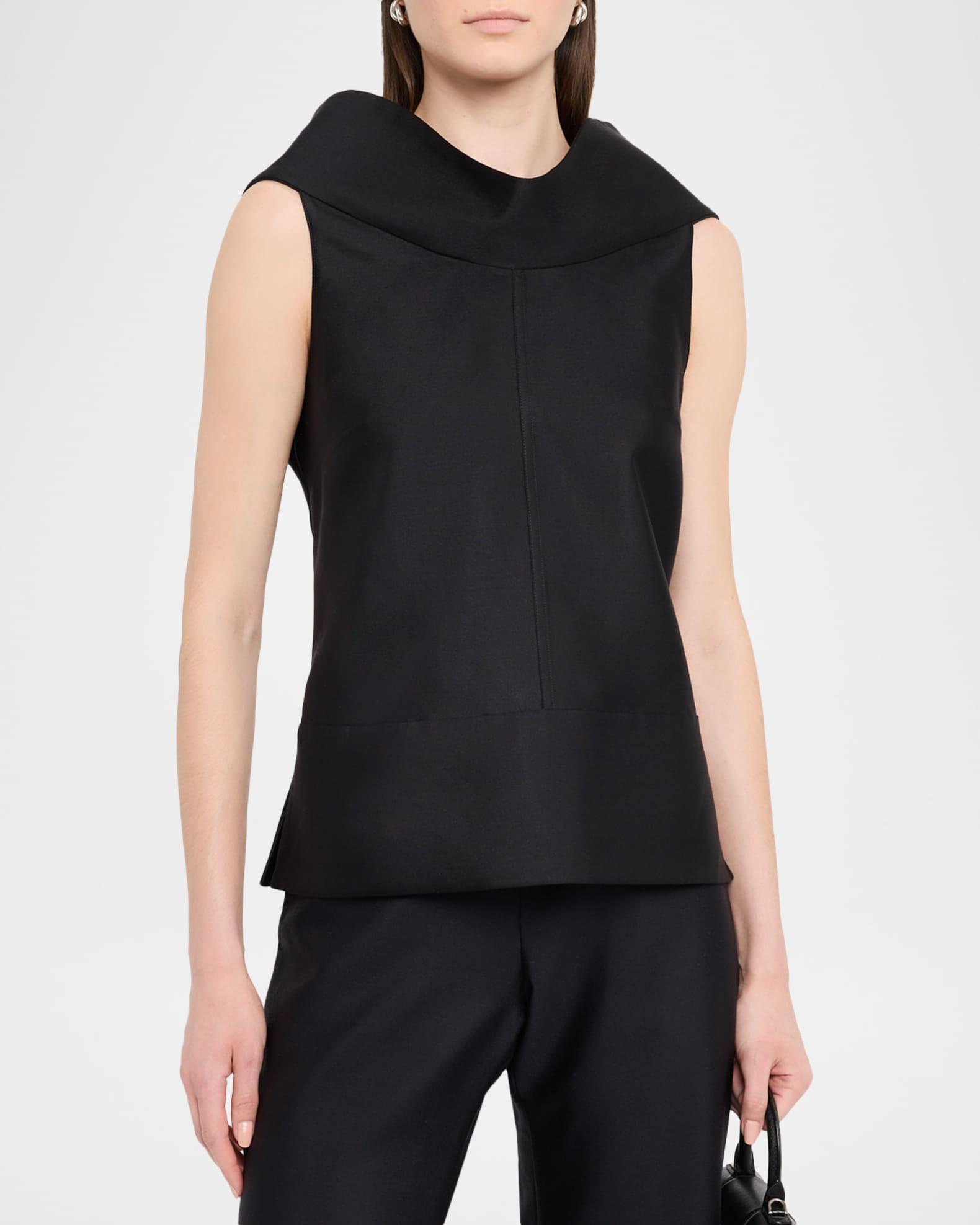 Bowie Sleeveless Draped Top Product Image