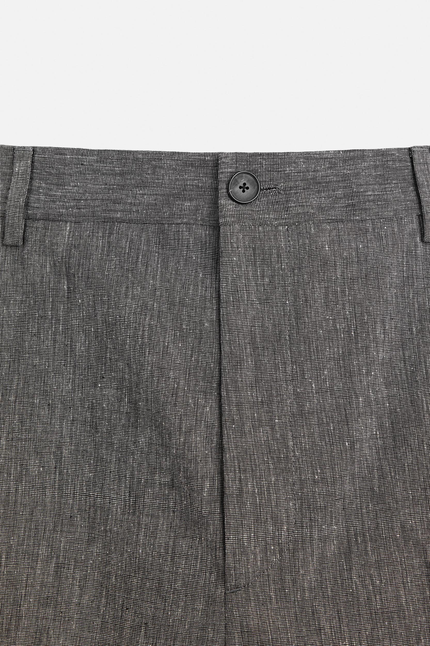 LIMITED EDITION TEXTURED SUIT PANTS Product Image