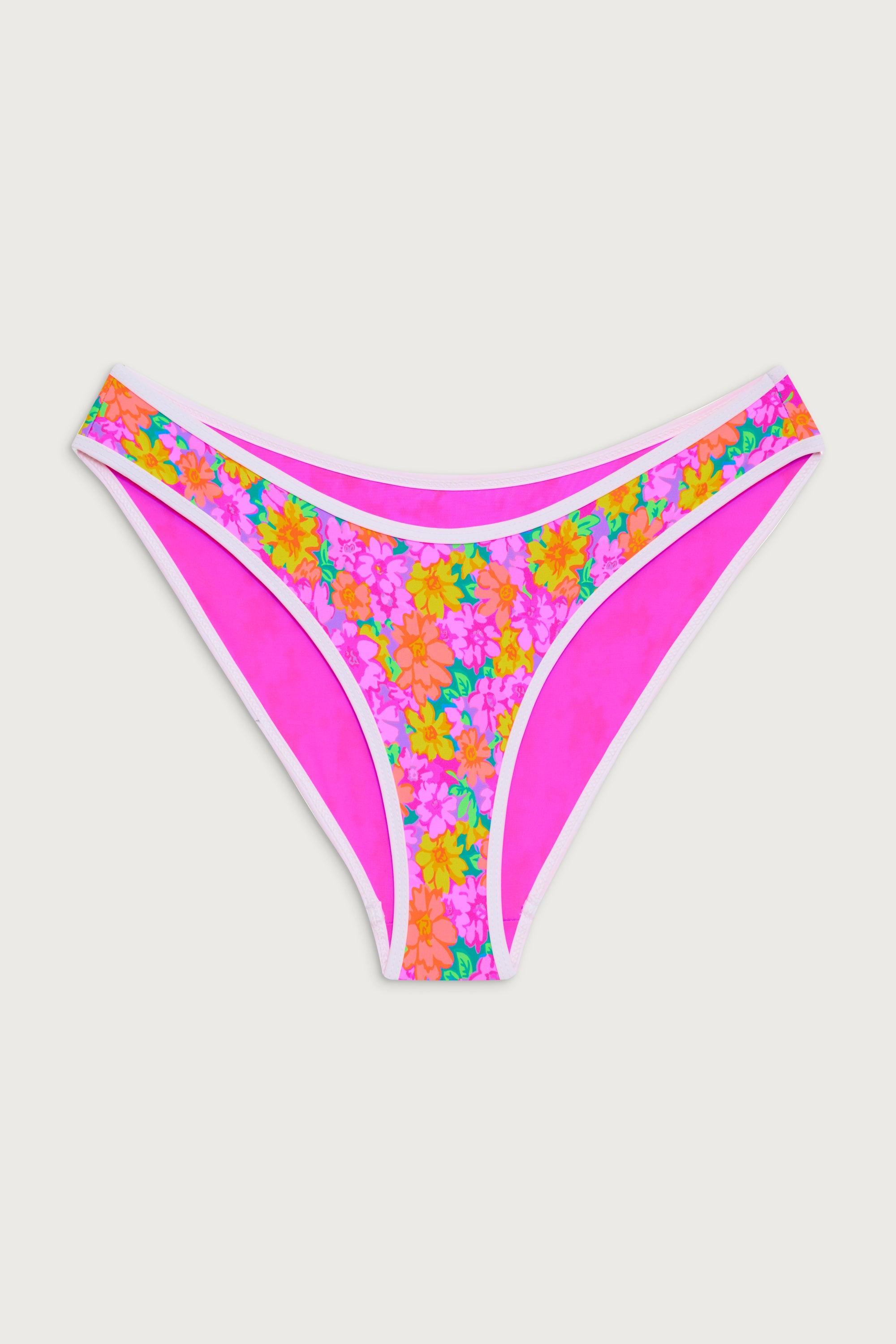 Catalina Full Coverage Bikini Bottom - Daisy Pond Product Image