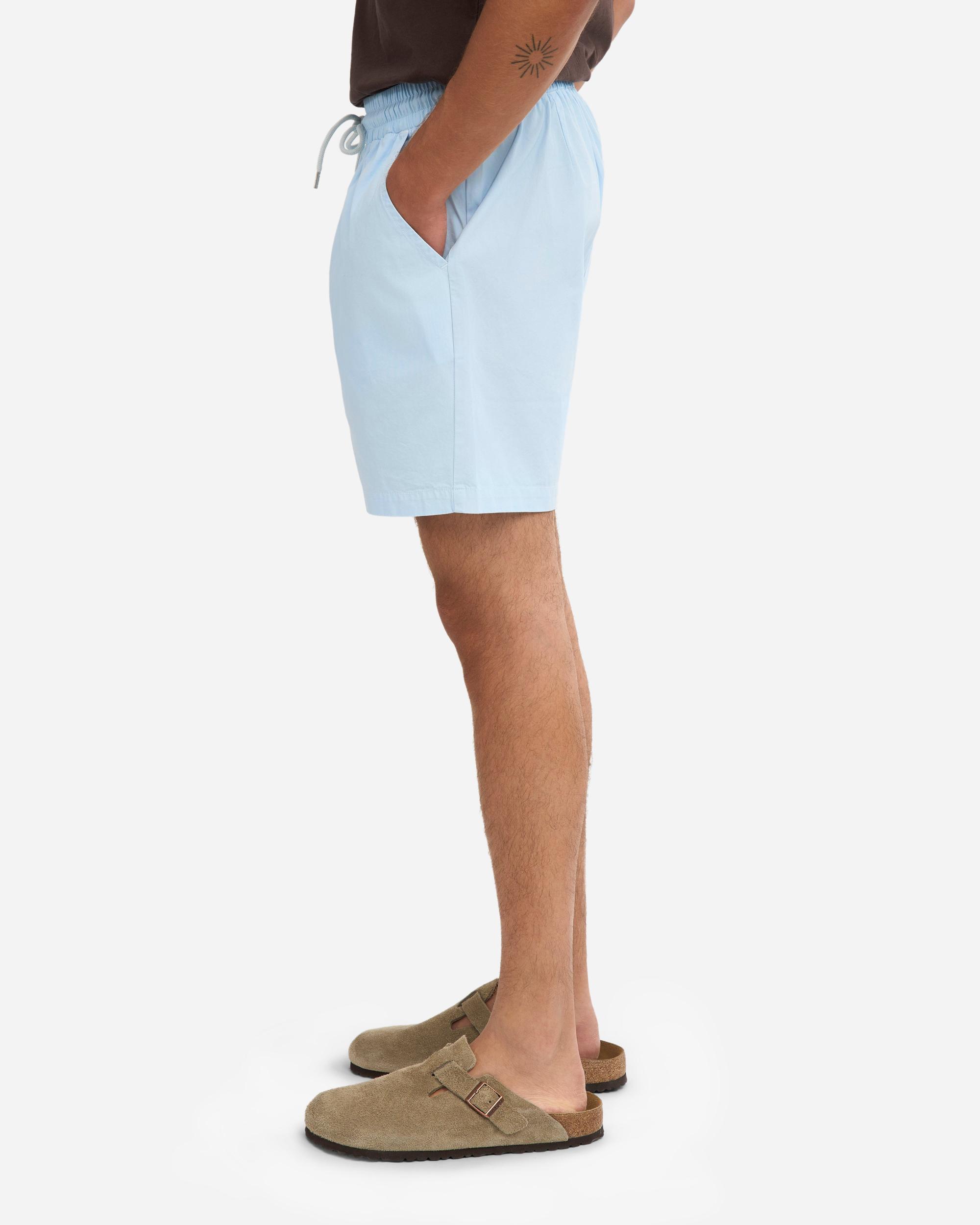 Organic Twill Shorts - Polar Blue Product Image
