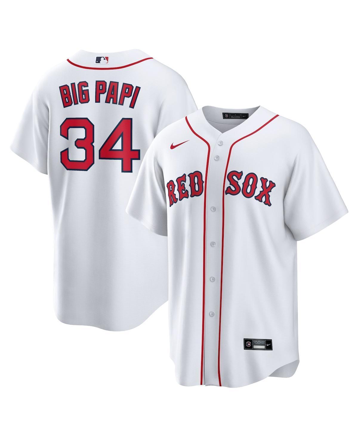 Nike Mens MLB Boston Red Sox (Enrique Hernandez) Replica Baseball Jersey Product Image