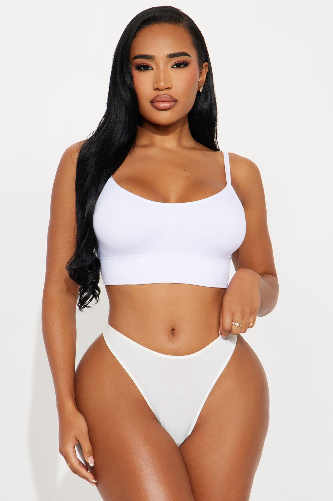 Smooth And Ready Seamless Cami Bralette - White Female Product Image