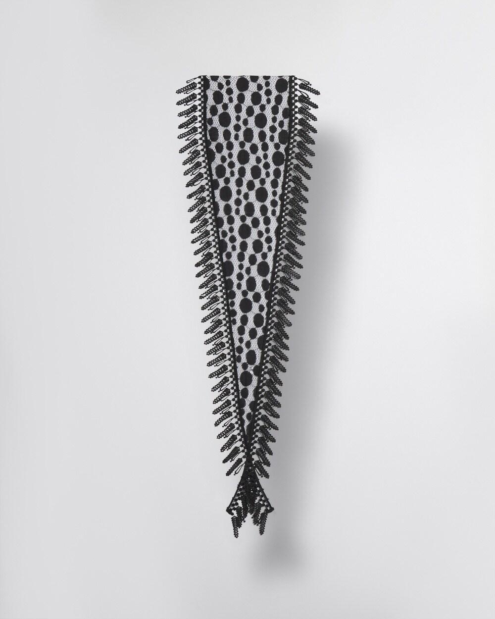 Lace Fringe Scarf Product Image