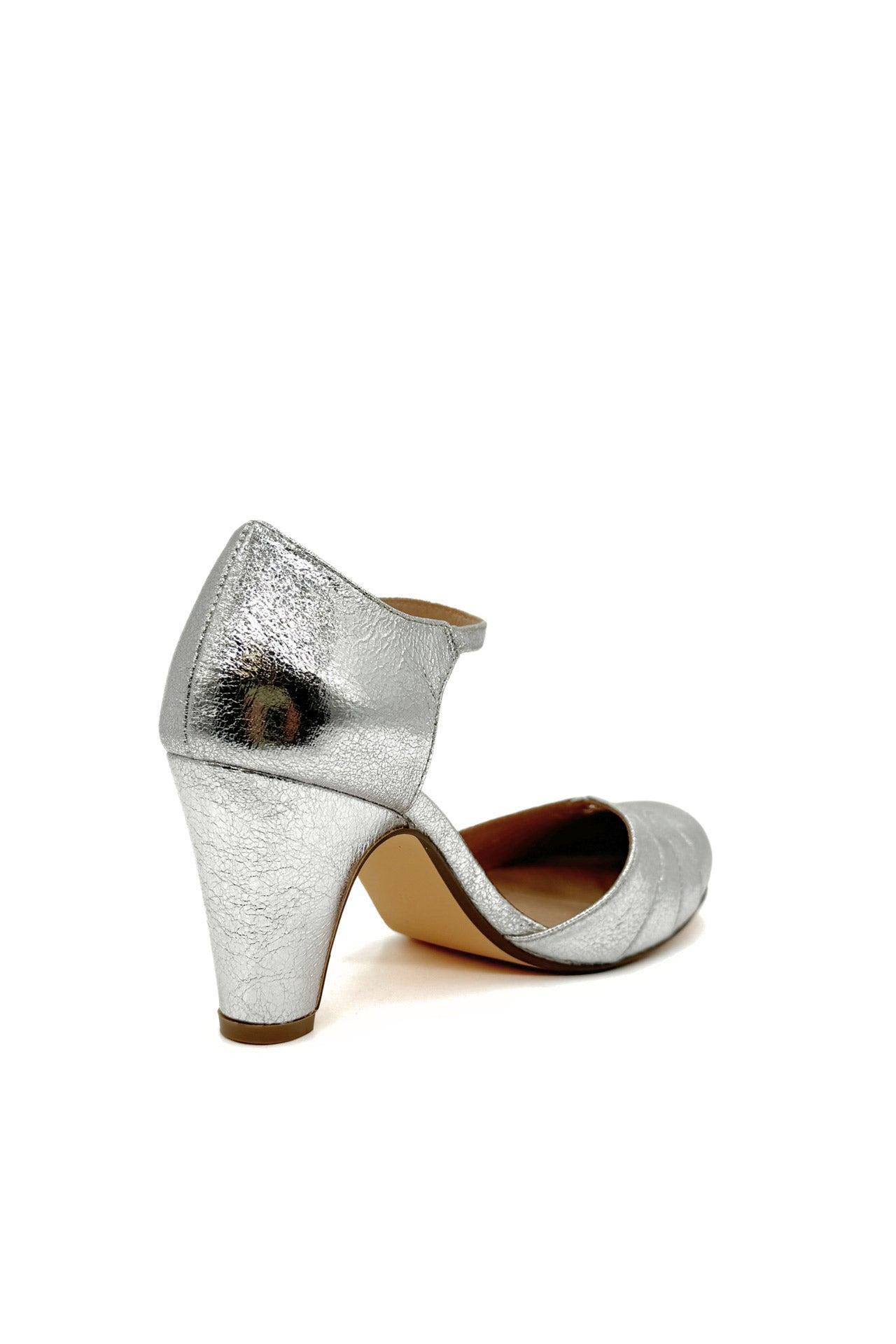 Goldie Metallic Ballroom Heels Product Image