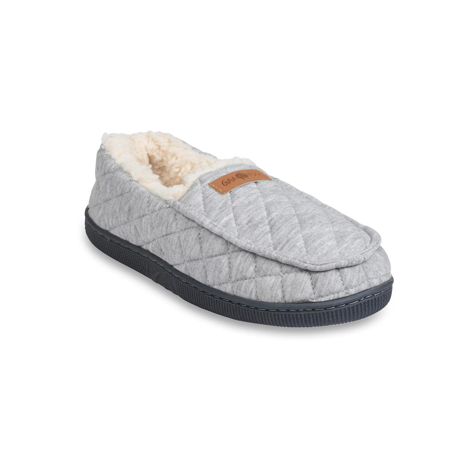 GaaHuu Quilted Jersey Womens Moccasin Slippers Product Image