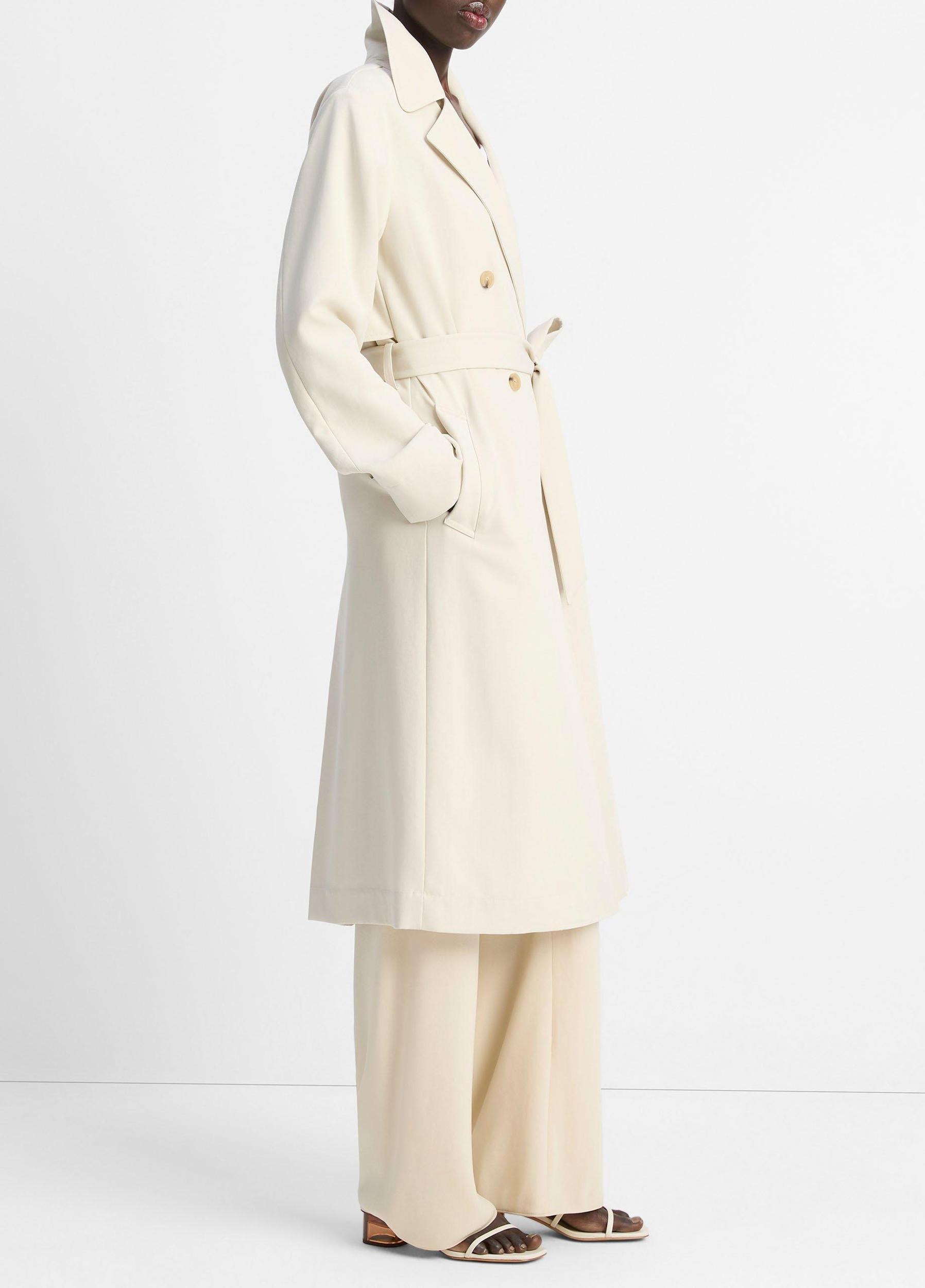 Drapey Trench Coat Product Image
