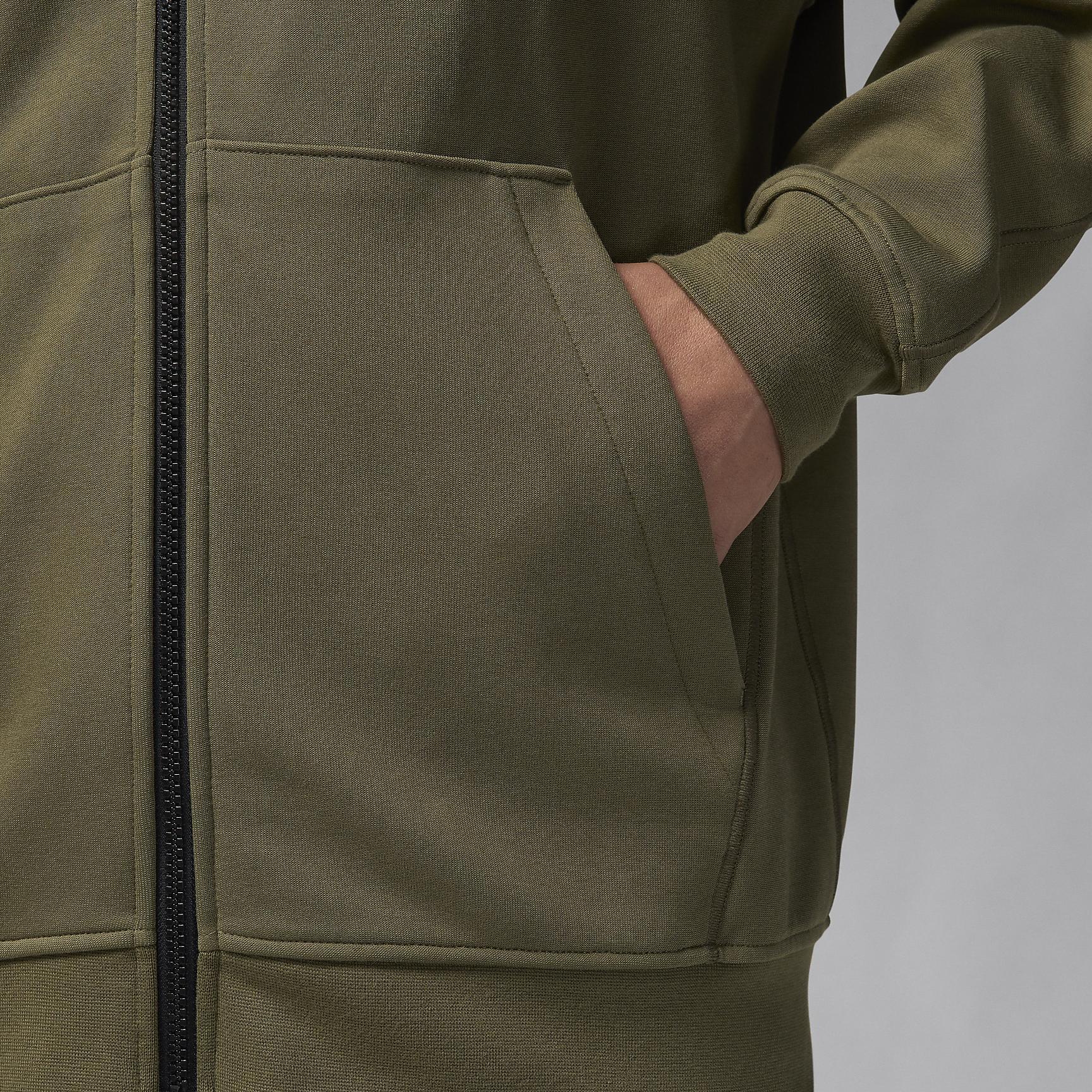 Jordan Mens Jordan Dri-FIT Sport Hoop Fleece Full-Zip - Mens Product Image