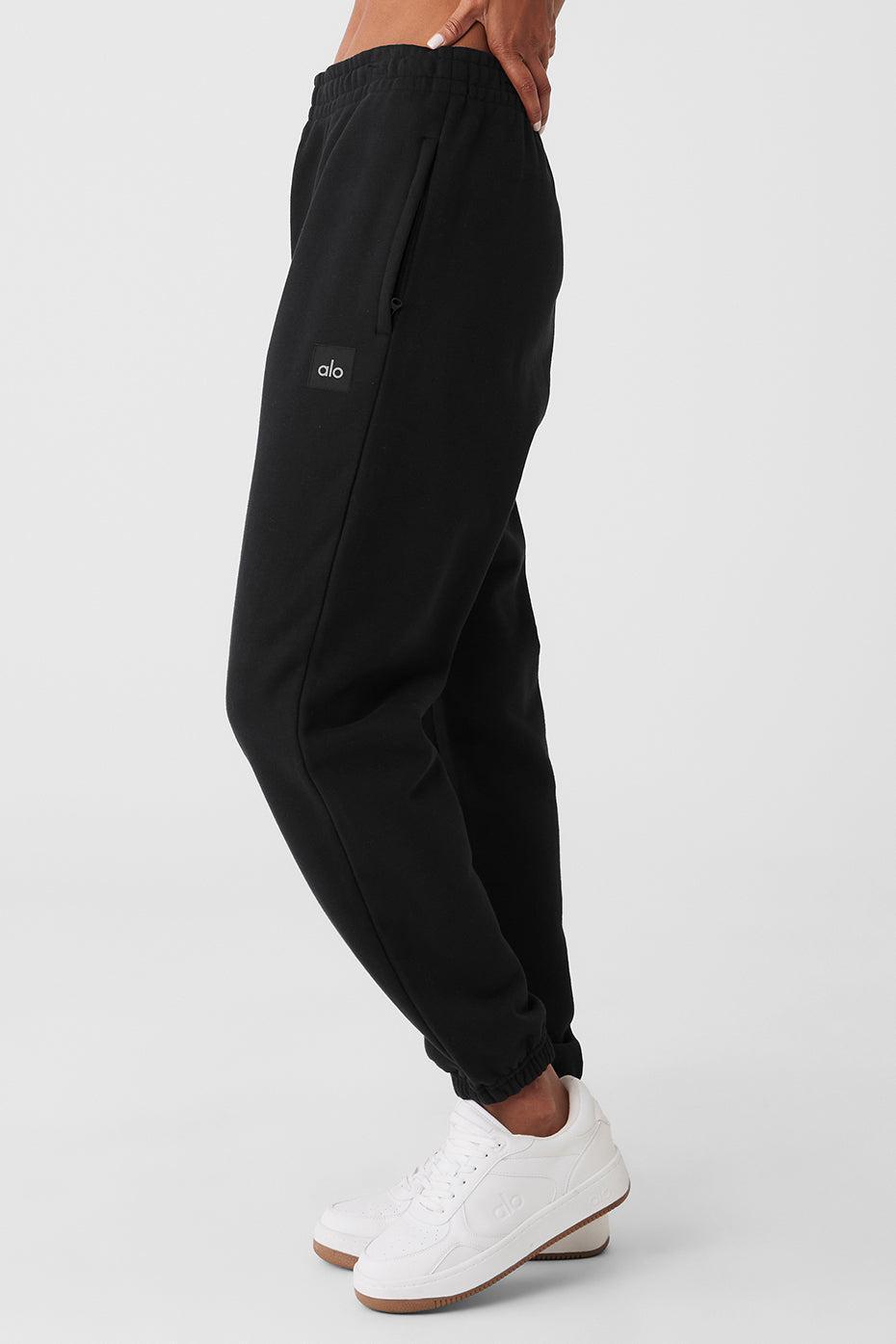 Cuffed Renown Heavy Weight Sweatpant - Black Female Product Image