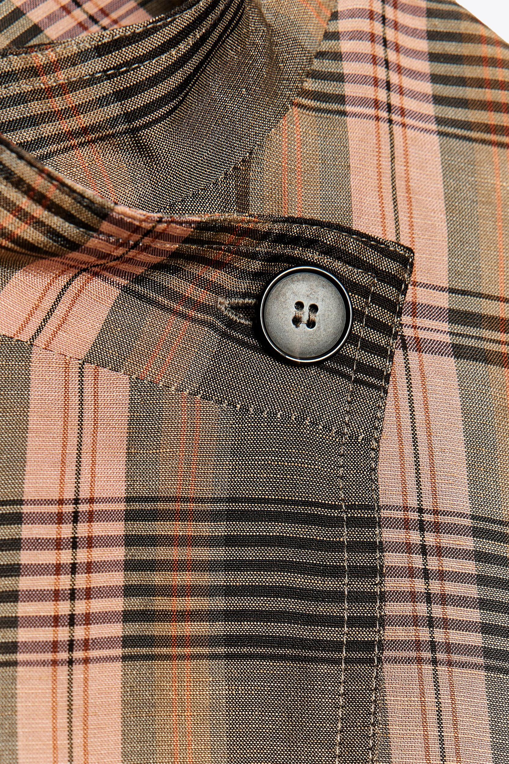 ZW COLLECTION OVERSIZED CHECK OVERSHIRT Product Image