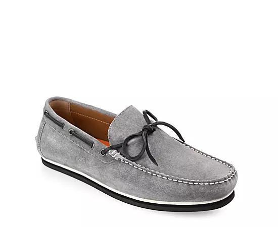 Thomas & Vine Sadler Mens Suede Moccasin Loafers Product Image