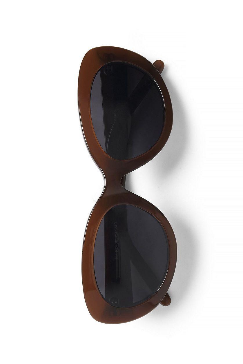 Oval Frame Acetate Sunglasses Product Image