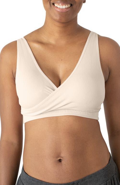 Kindred Bravely Womens Sublime Nursing Adjustable Crossover Bra - Black M-Busty Product Image