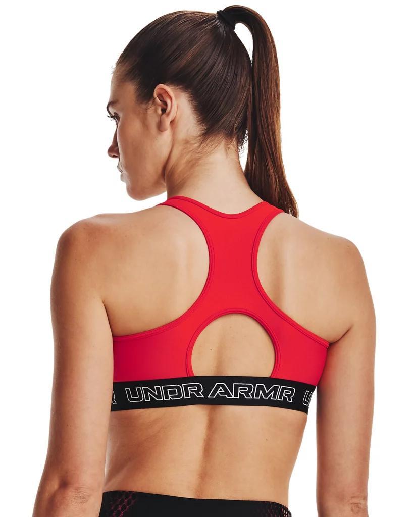 Women's Armour® Mid Padless Sports Bra Product Image