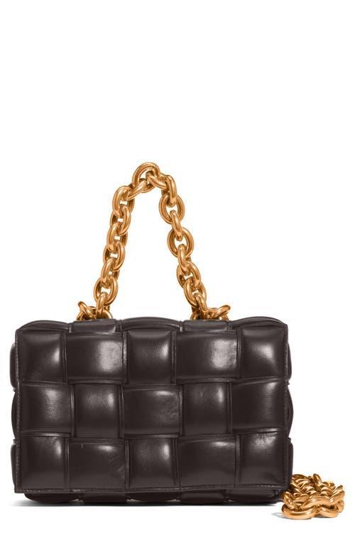 Bottega Veneta Cassette Woven Quilted Leather Crossbody Product Image