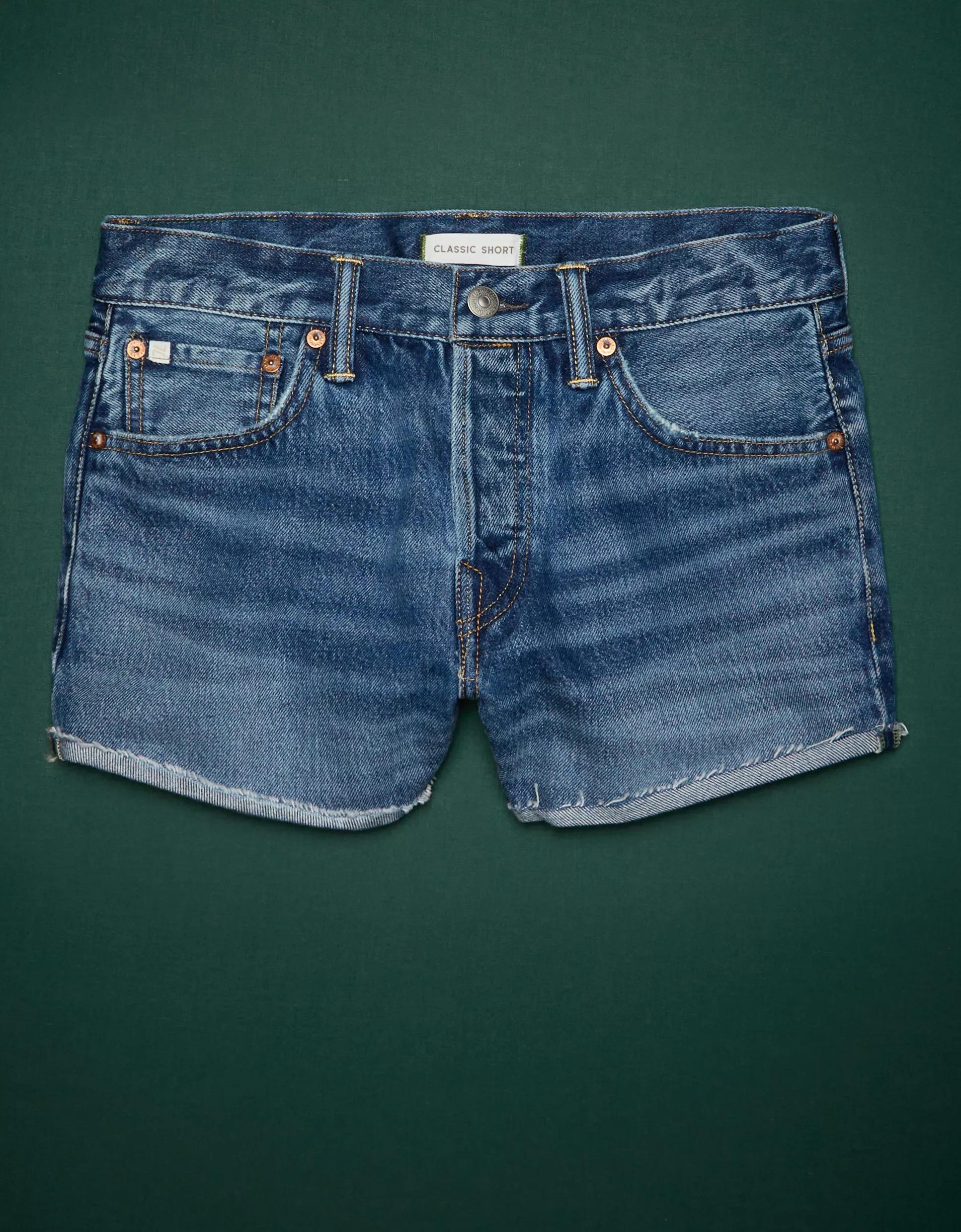 AE77 Premium Classic Denim Short Product Image