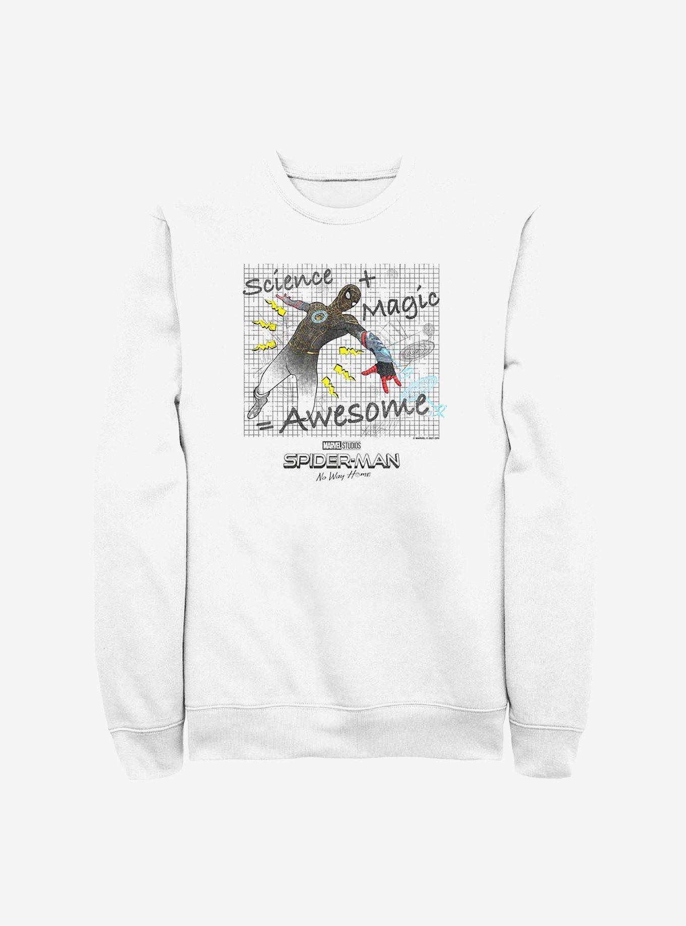 Marvel Spider-Man Science Magic Crew Sweatshirt Product Image