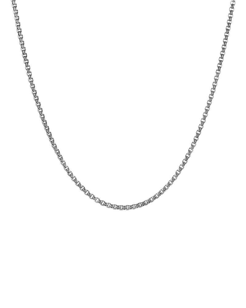 David Yurman Mens Small Box Chain Necklace 2.7mm, 26 Product Image