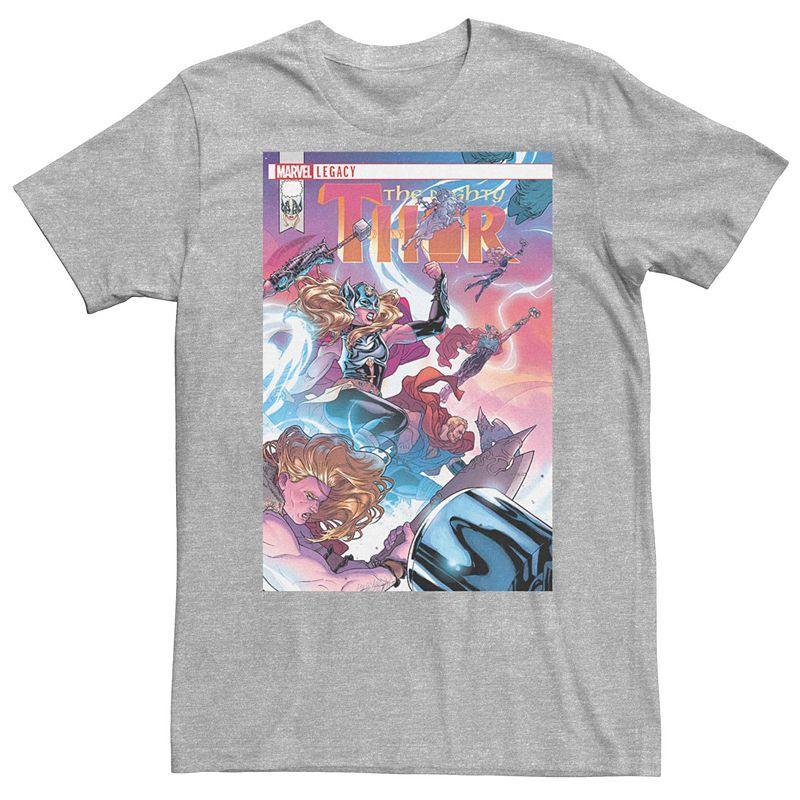 Men's Marvel Thor Comic Cover Tee,  Product Image