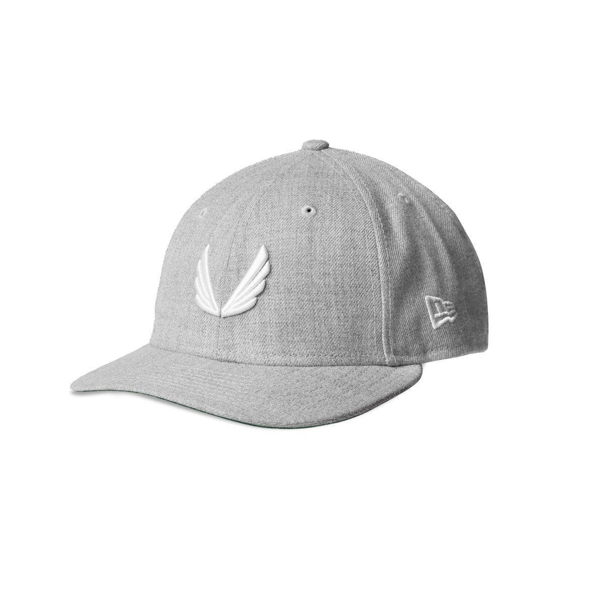 New Era® 59Fifty® Low Profile Hat - Heather Grey/White "Wings" Product Image