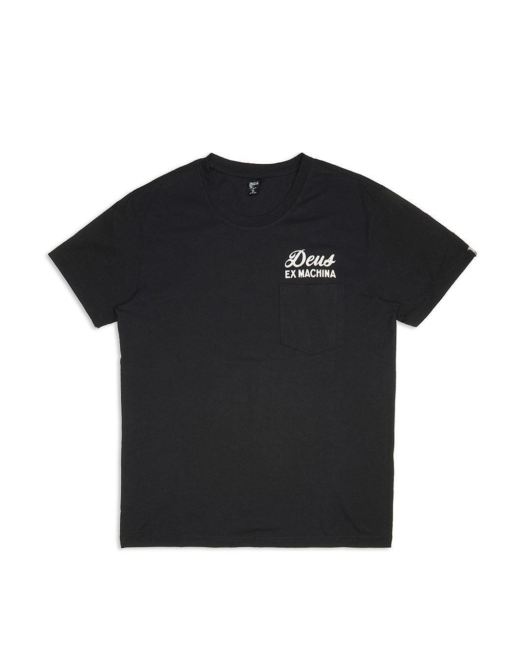 Venice Address Pocket Tee - Black Product Image