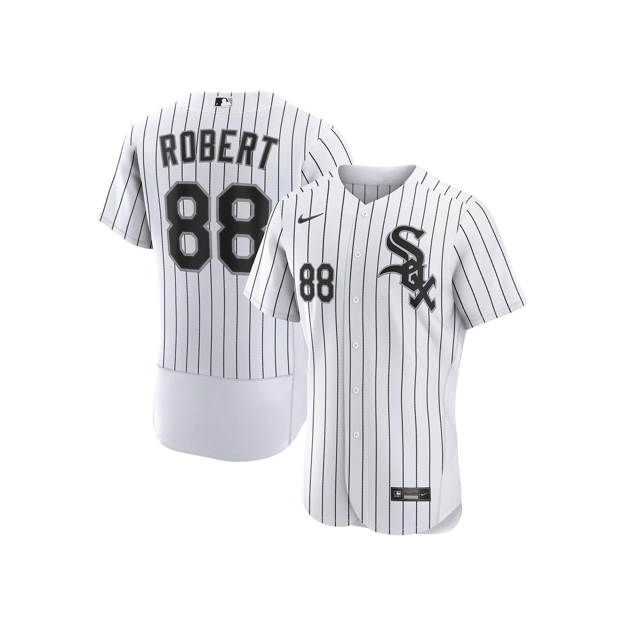 Men's Nike Luis Robert White/Black Chicago White Sox Home Authentic Player Jersey,  Product Image