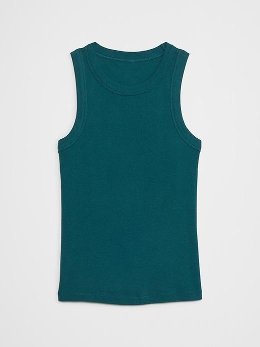 Ribbed Racer Tank Product Image