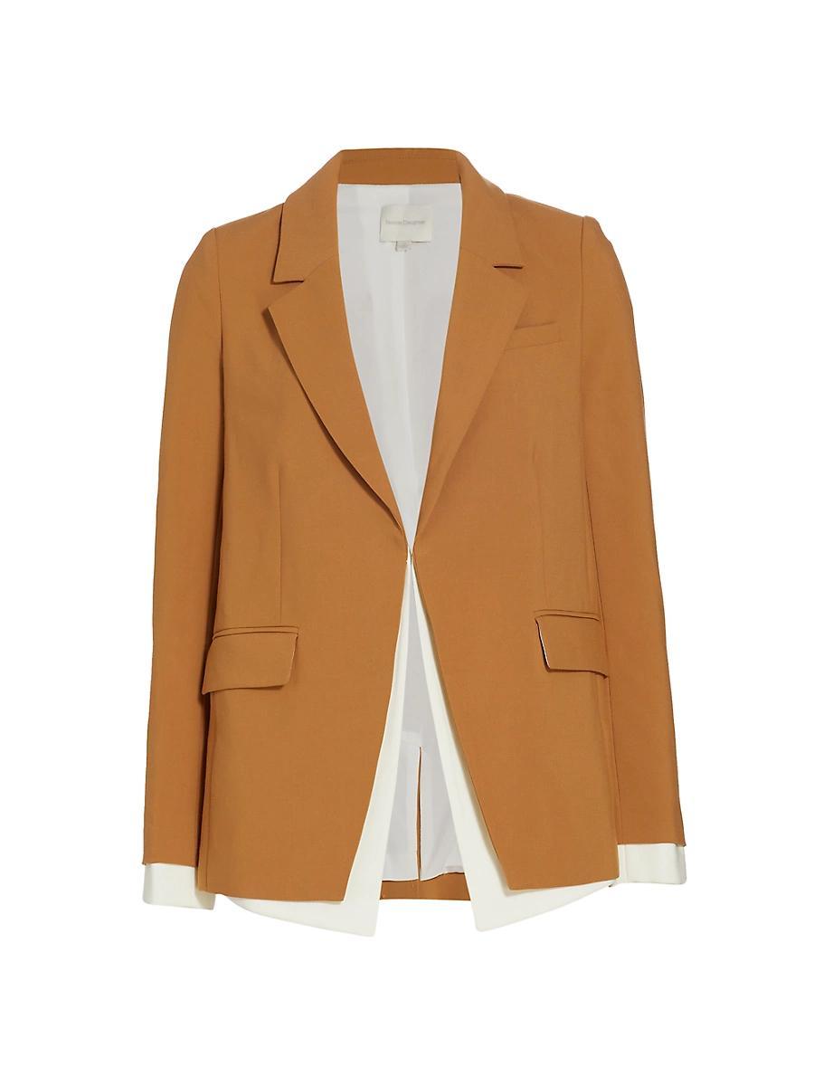 Womens Kelly Contrast Layered Blazer Product Image