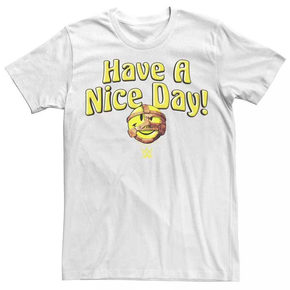 Big & Tall WWE Mike Foley Have A Nice Day Logo Tee, Men's, Size: 4XL Tall, White Product Image