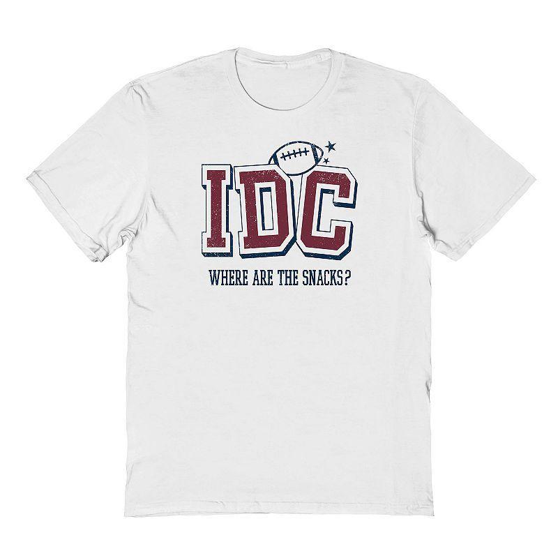 Men's Duke & Sons IDC Snacks Graphic Tee, Size: Large, White Product Image