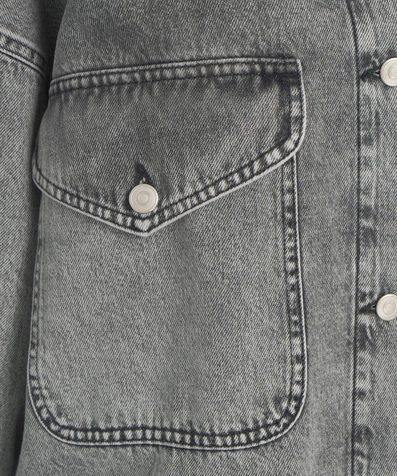 Oversize denim jacket Product Image