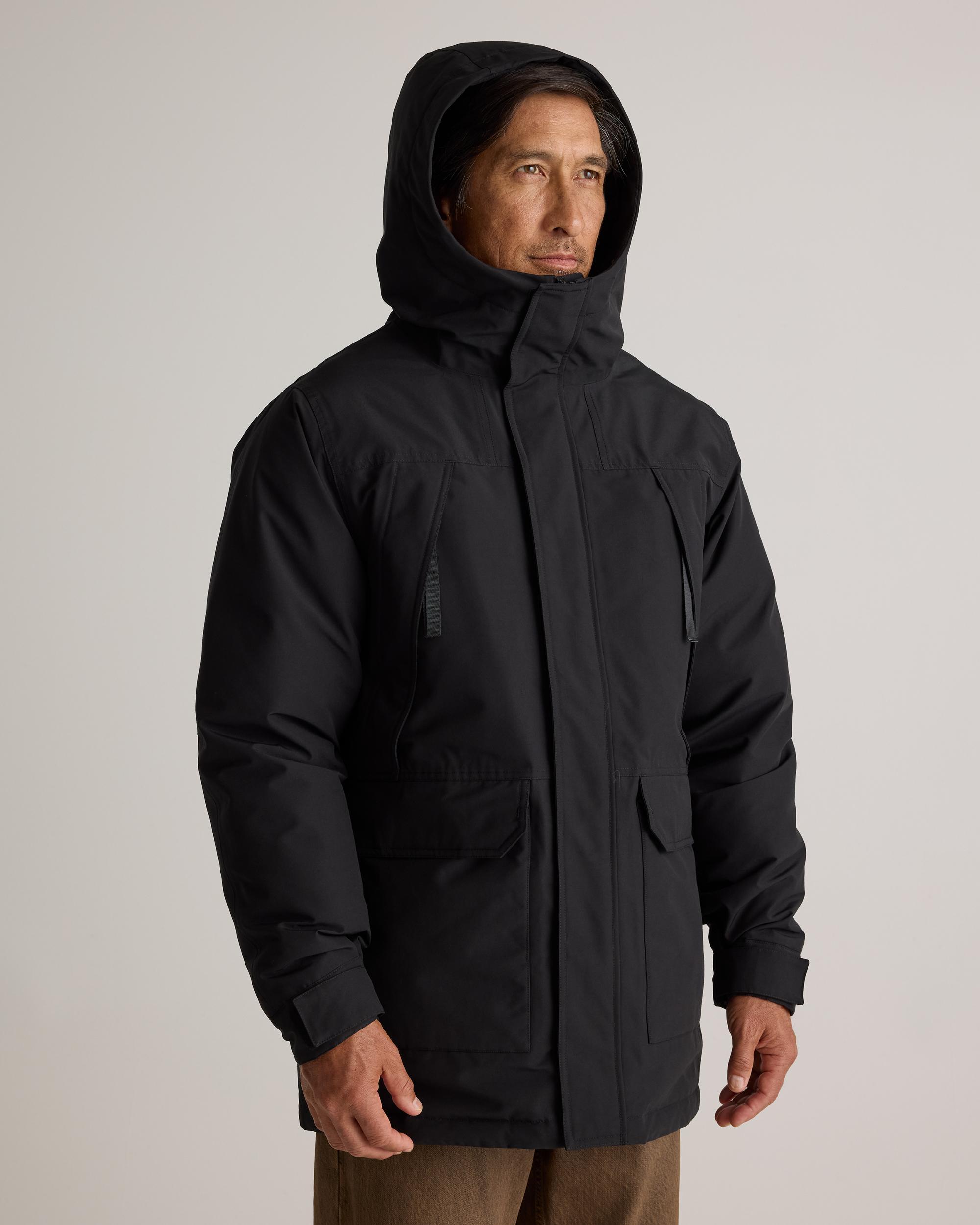 Quince | Men's Responsible Down Hooded Parka Recycled Polyester Product Image