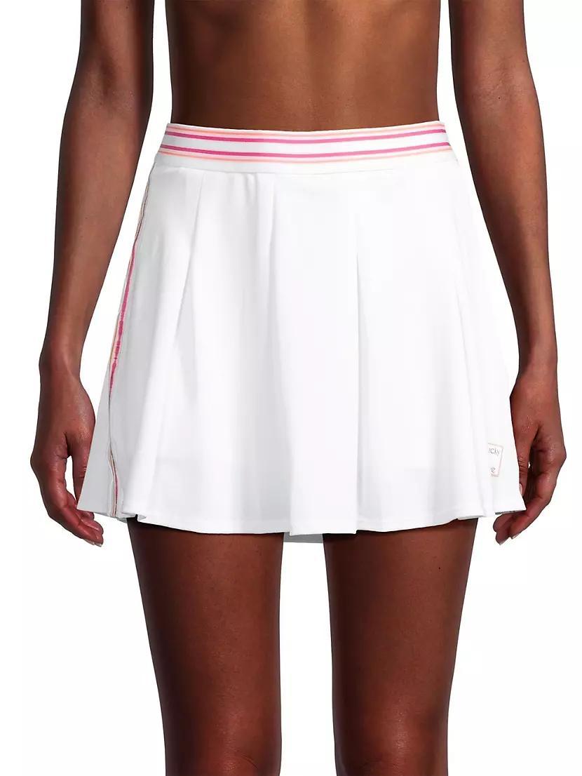 Shockin' Classics Long Stripe Tennis Skirt Product Image