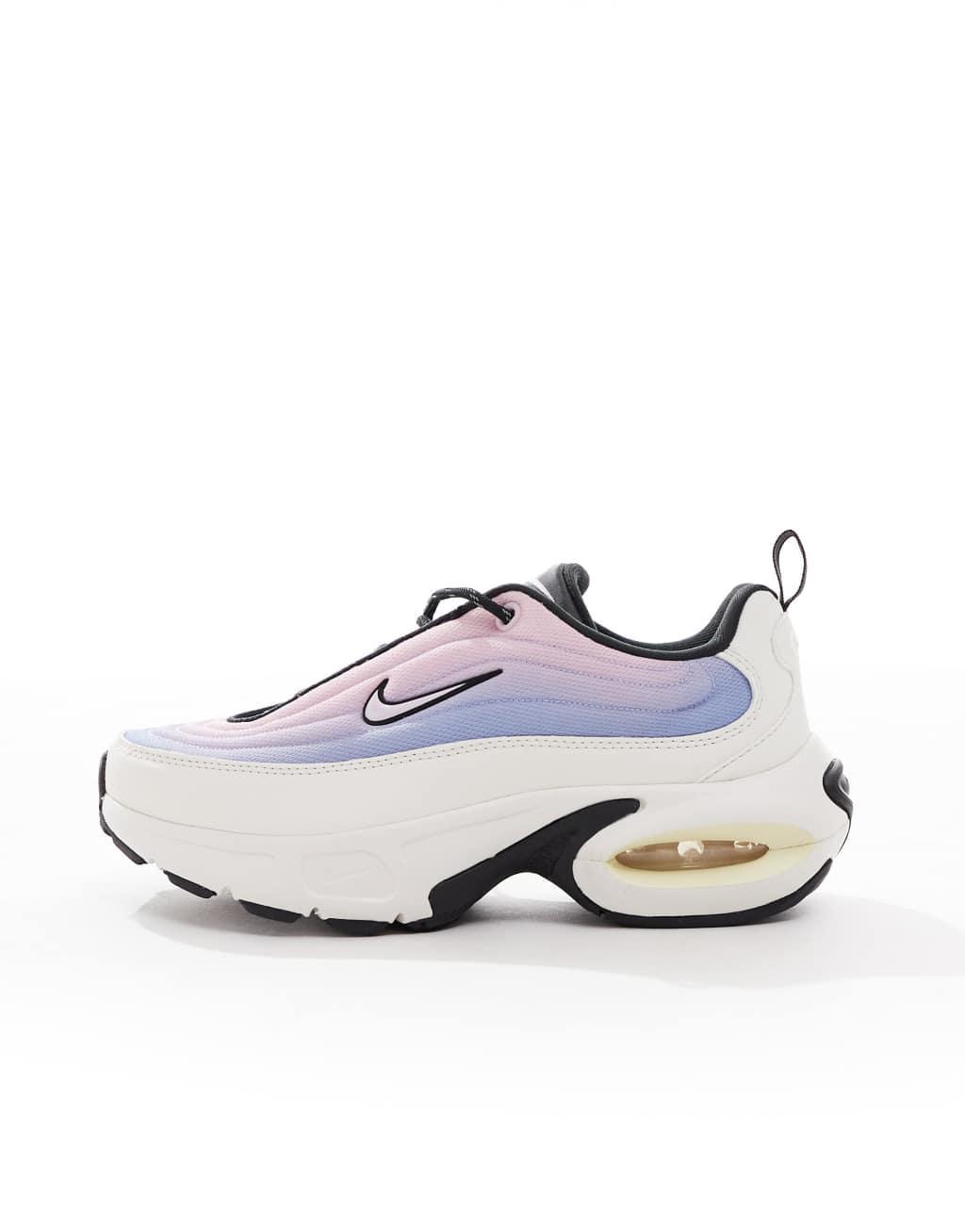 Nike Air Max Portal sneakers in white and pink Product Image