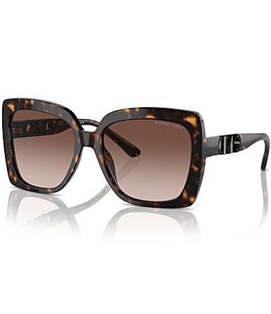 Michael Kors Womens MK2213 57mm Tortoise Square Sunglasses Product Image