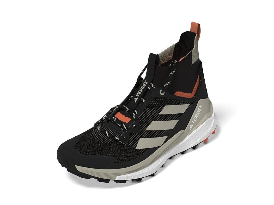 adidas Outdoor Terrex Free Hiker 2 (Core /Wonder Beige/Semi Impact Orange) Men's Shoes Product Image