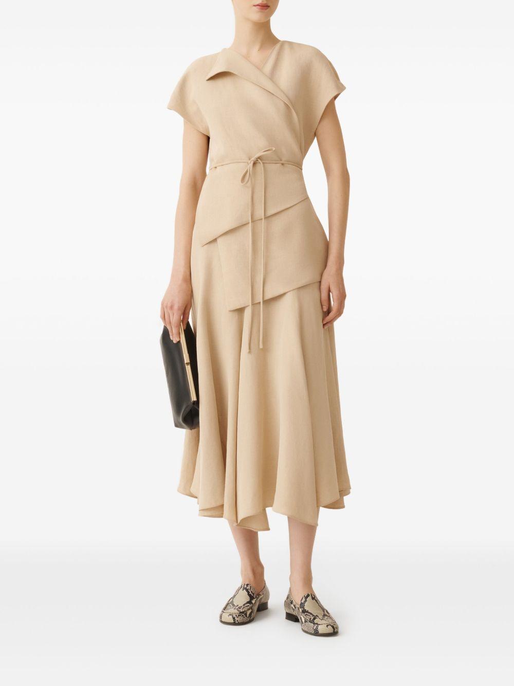 wrap-style blouse Product Image