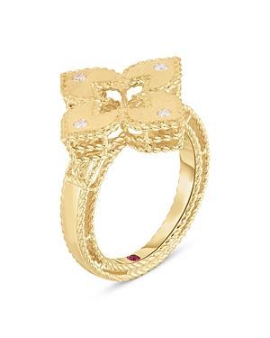 Womens Venetian Princess 18K Yellow Gold & Diamond Ring Product Image