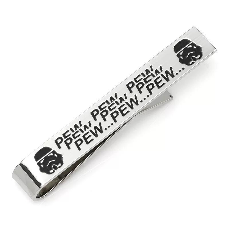 Mens Star Wars Pew Pew Pew Stormtrooper Tie Bar Product Image