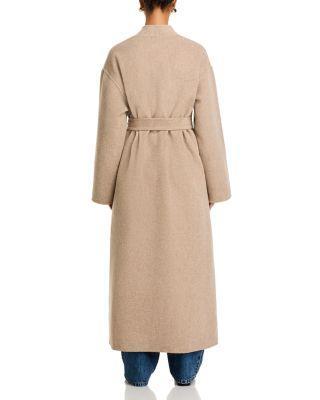 Wool Blend Wrap Coat Product Image